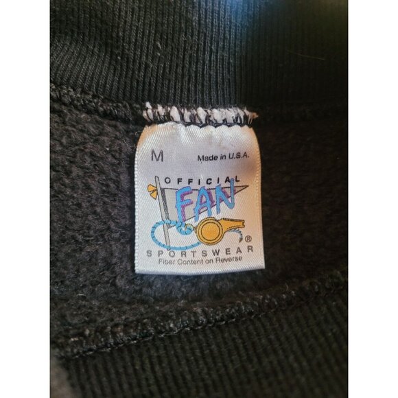 Vintage 1994 Oakland Raiders Sweatshirt Black Crewneck‎ Size M - Picture 7 of 7